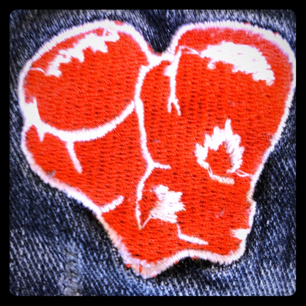 Custom patchwork Levi’s